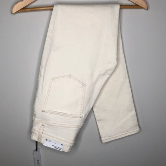 Joe's  Jeans The Raine High Rise Slim Straight Milk White Ankle Cropped Size 26 - Picture 2 of 9